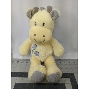 Walgreens Yellow Giraffe Cow Plush Gray Corduroy Feet 15 Inch 2019 Stuffed